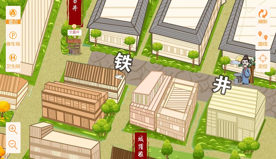 婺城智慧景区：手绘地图与语音导览的完美融合